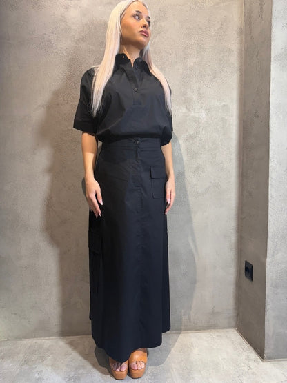  VIKTORIA SKIRT BLACK - Vesta Donna 