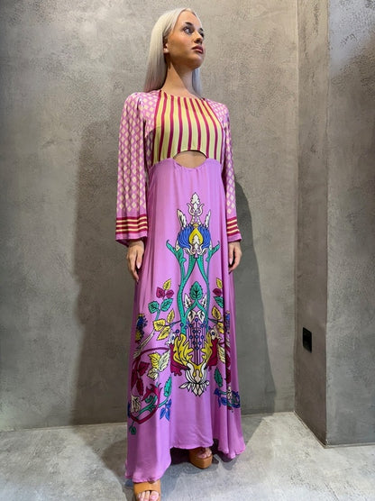  CALIA DRESS LILAC - Vesta Donna 