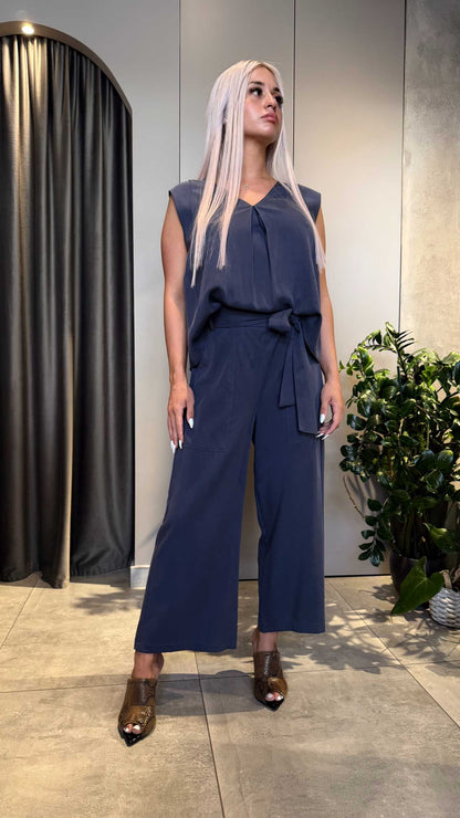  SOPHIA LYOCELL SET BLUE - Vesta Donna 