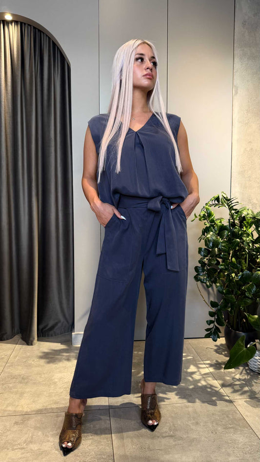  SOPHIA LYOCELL SET BLUE - Vesta Donna 