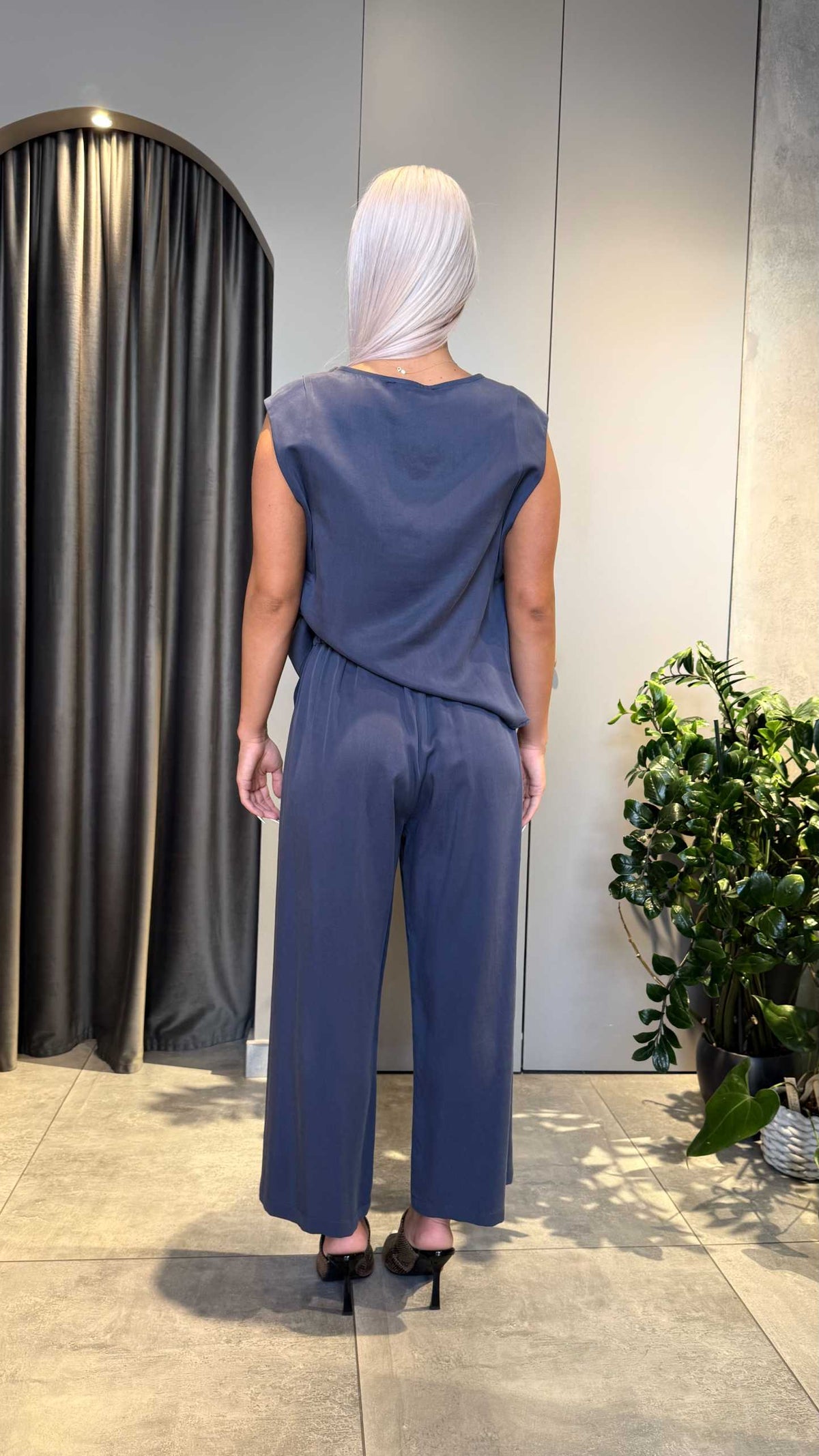  SOPHIA LYOCELL SET BLUE - Vesta Donna 