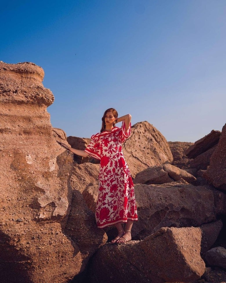  AUDREY LONG DRESS - Vesta Donna 