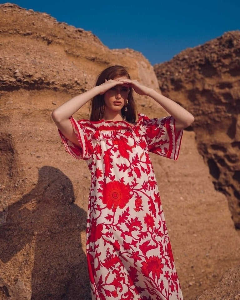  AUDREY LONG DRESS - Vesta Donna 