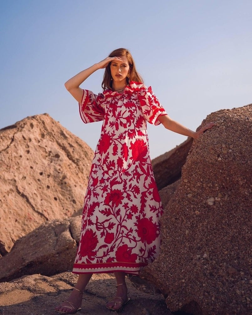  AUDREY LONG DRESS - Vesta Donna 
