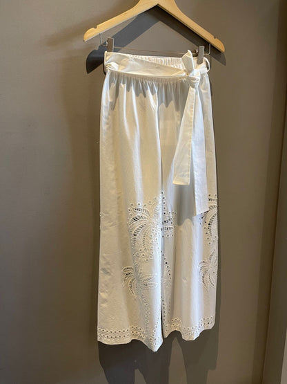  MELISSINA WHITE PANTS - Vesta Donna 
