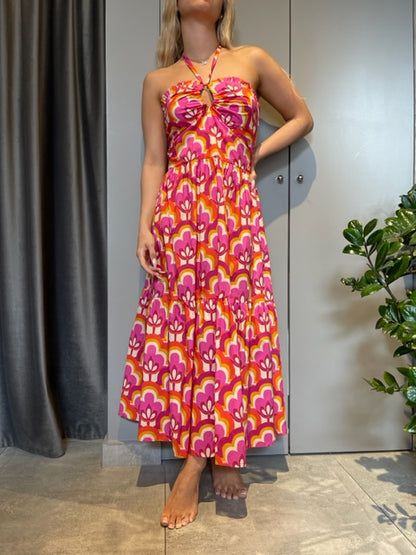  FLOWERS BUSTIER DRESS - Vesta Donna 