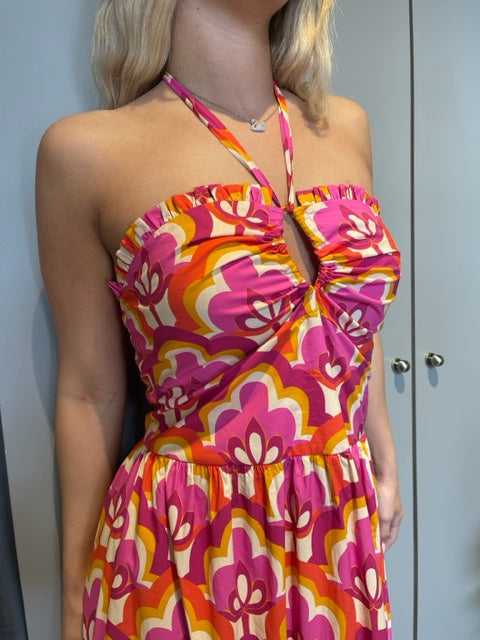  FLOWERS BUSTIER DRESS - Vesta Donna 