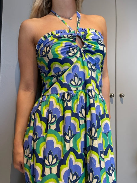 FLOWERS BUSTIER DRESS - Vesta Donna 