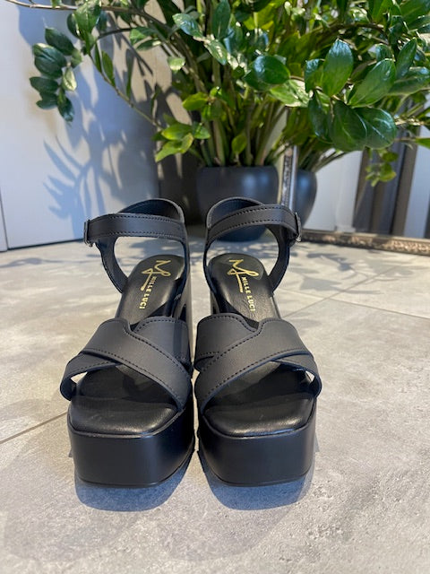  TROIAN SHOES BLACK - Vesta Donna 
