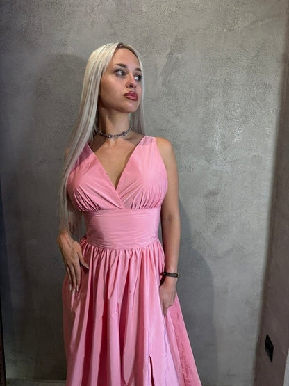  ANGELINA DRESS PINK - Vesta Donna 