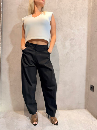  EVIE PANTS BLACK - Vesta Donna 