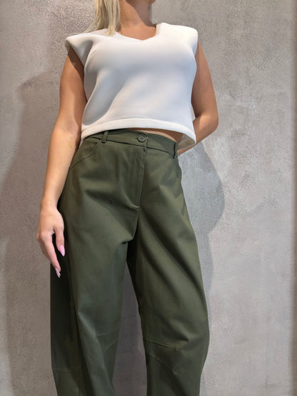  EVIE PANTS KHAKI - Vesta Donna 