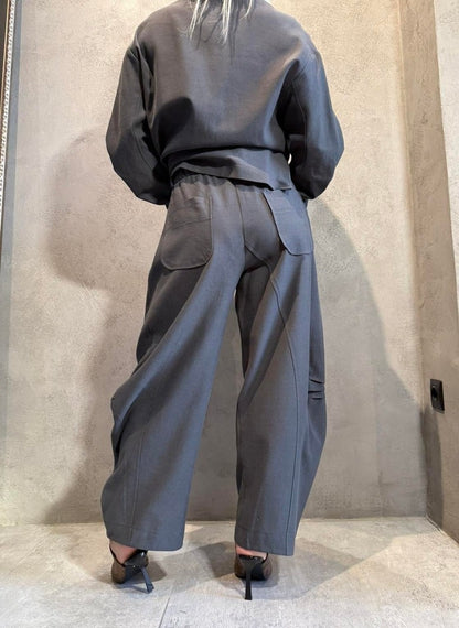  LIZZA PANTS GREY - Vesta Donna 