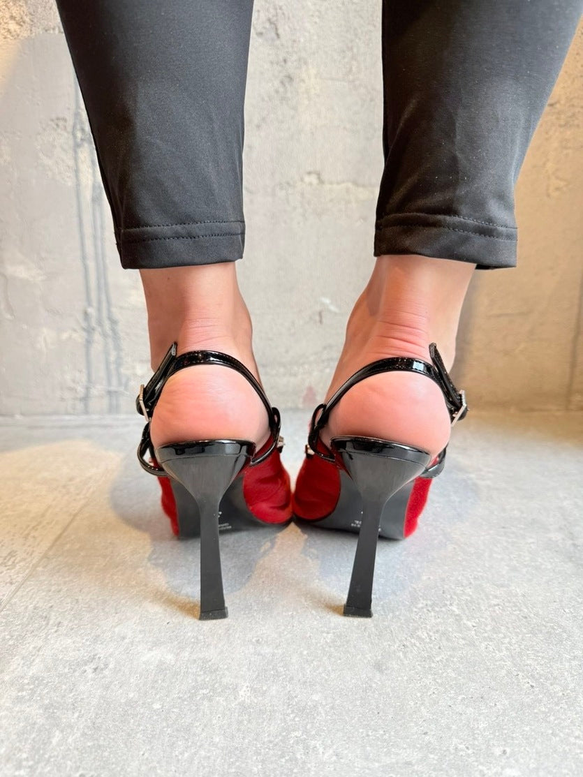  SHANNON PONYSKIN MULES - Vesta Donna 