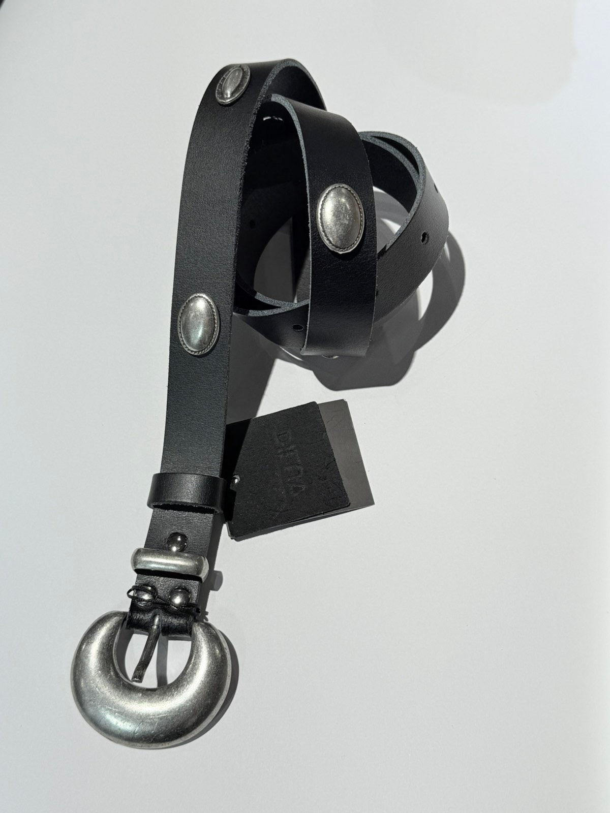  SELINI BELT BLACK SILVER - Vesta Donna 