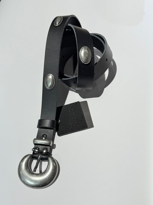  SELINI BELT BLACK SILVER - Vesta Donna 