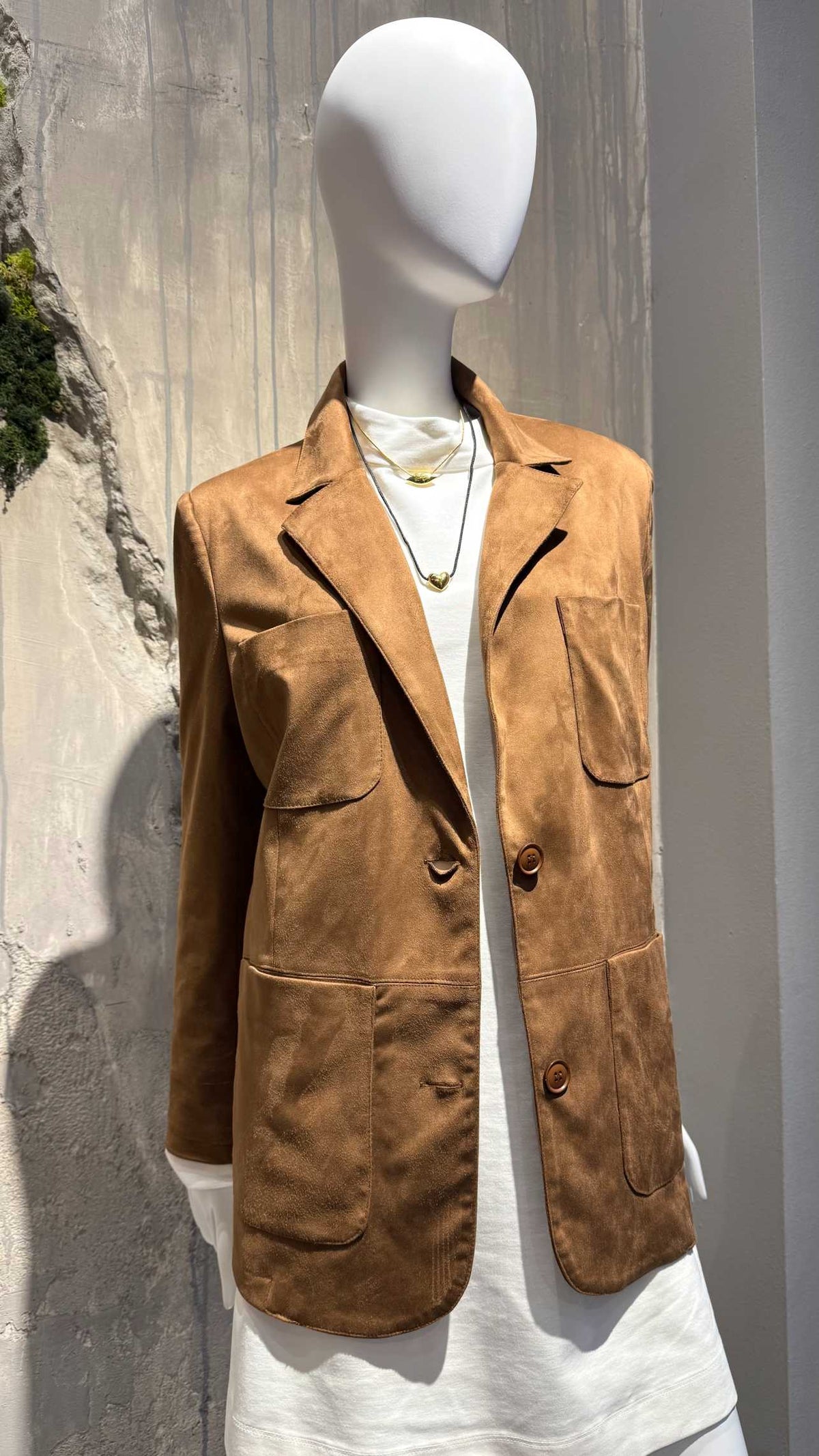  AMAIS JACKET TABAC - Vesta Donna 