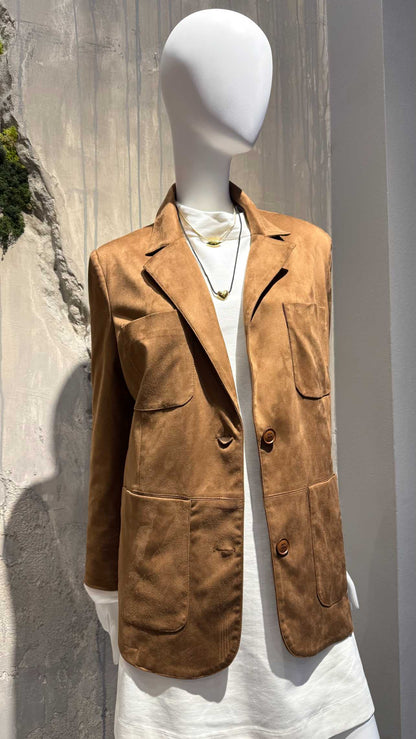  AMAIS JACKET TABAC - Vesta Donna 