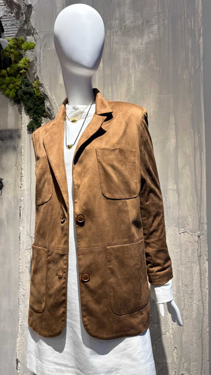  AMAIS JACKET TABAC - Vesta Donna 