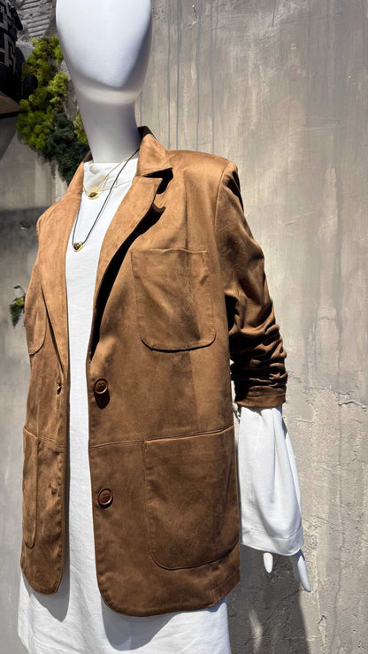  AMAIS JACKET TABAC - Vesta Donna 