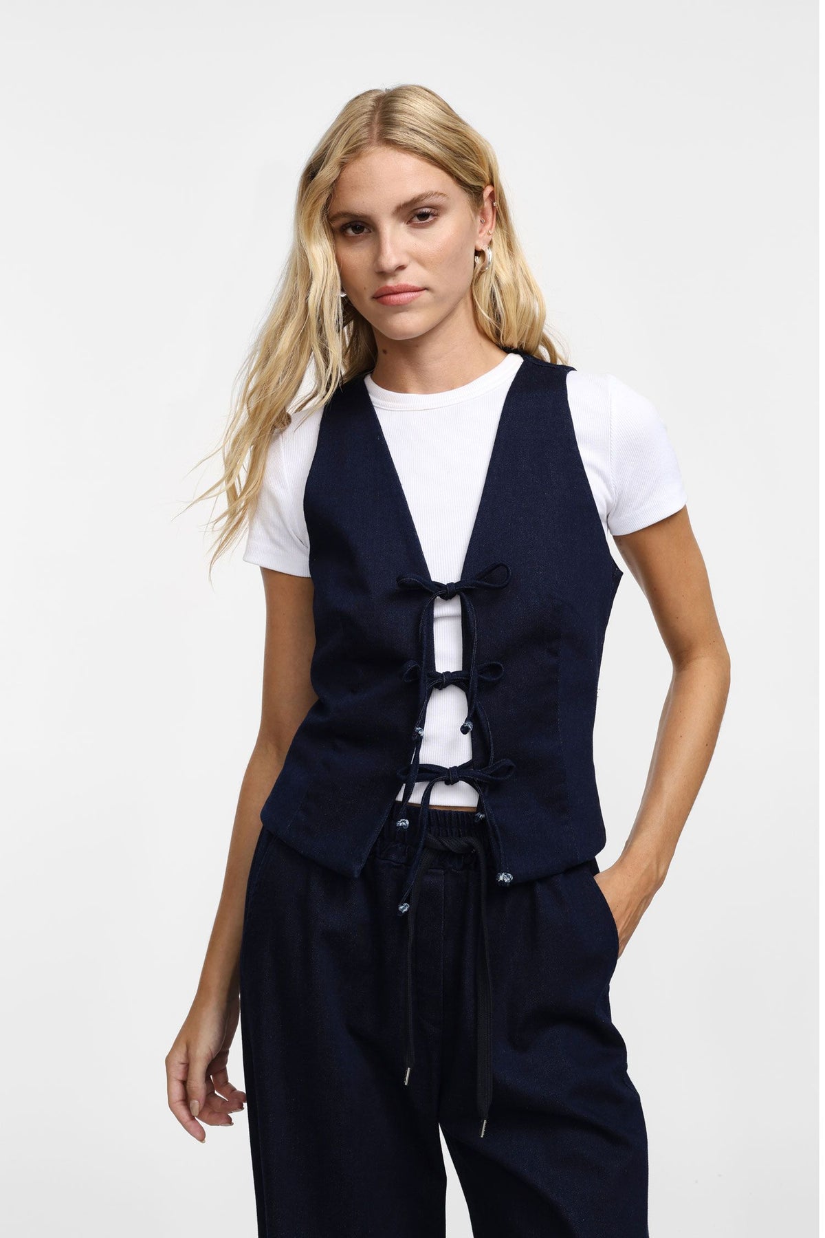  GIGI DENIM SET - Vesta Donna 