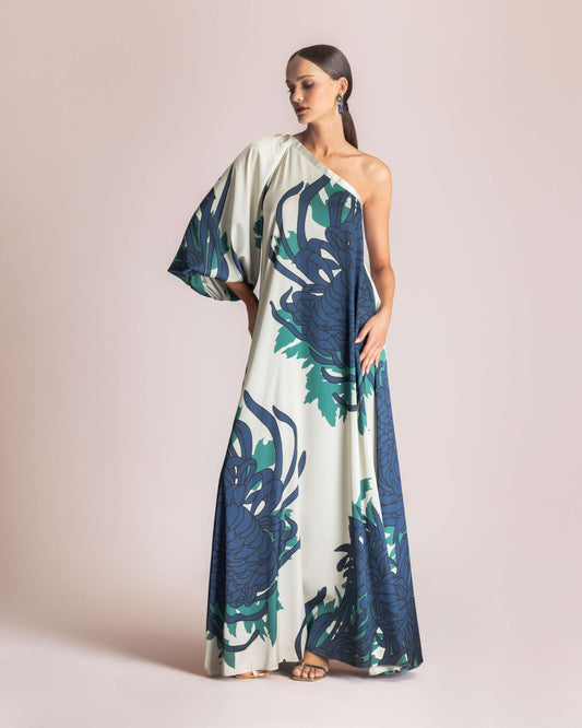  AMELIA ONE SHOULDER DRESS - Vesta Donna 