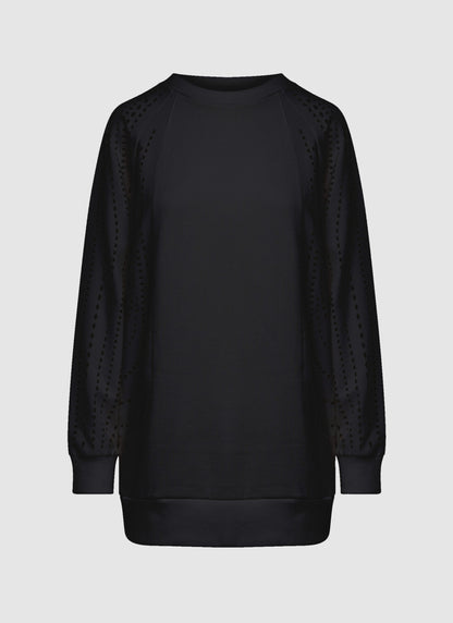  BRONX BLACK SWEATSHIRT - Vesta Donna 