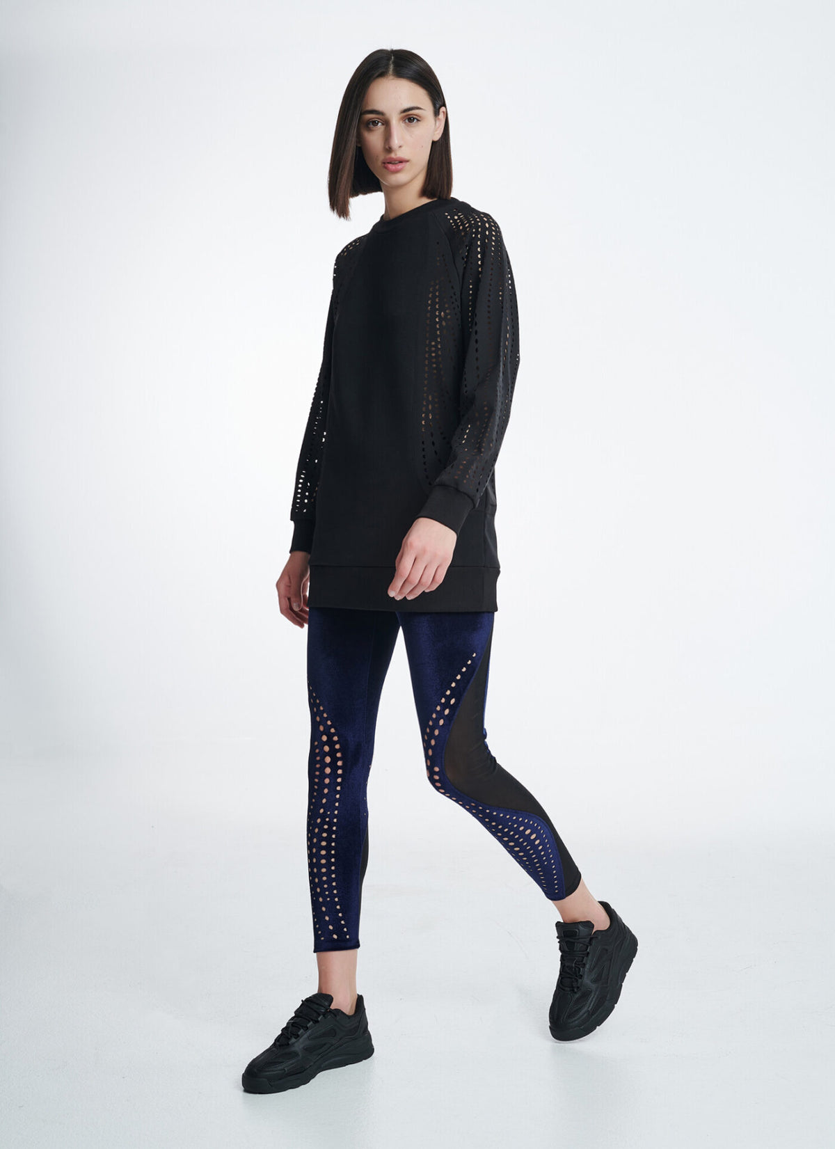  BRONX BLACK SWEATSHIRT - Vesta Donna 