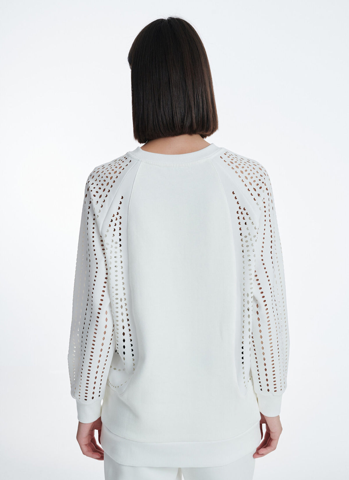  BRONX WHITE SWEATSHIRT - Vesta Donna 