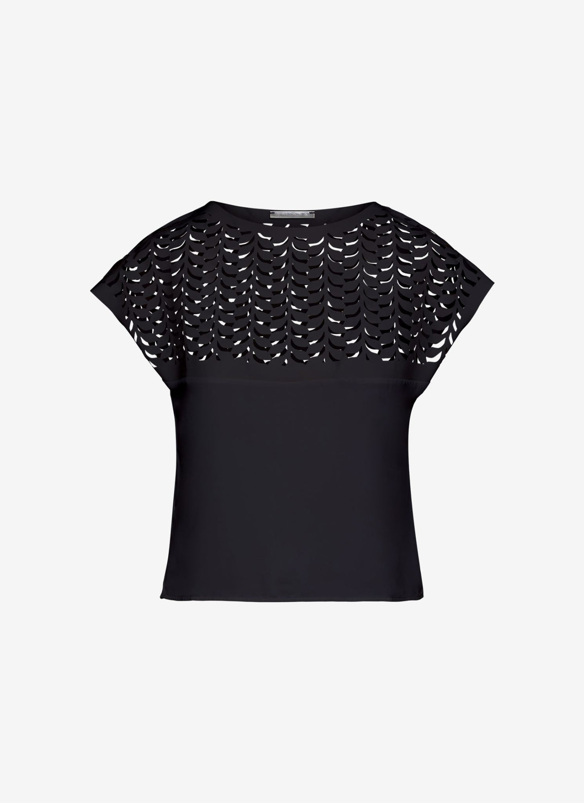  LUISA TOP BLACK - Vesta Donna 