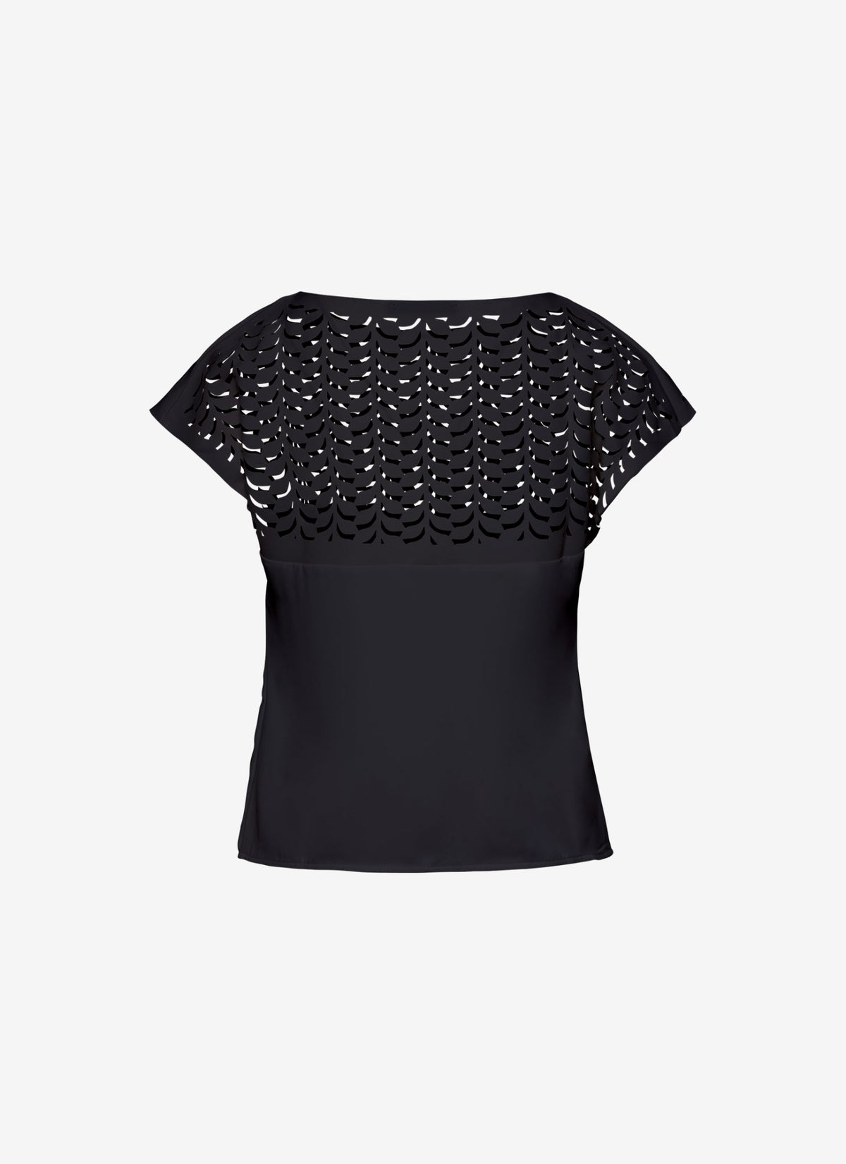  LUISA TOP BLACK - Vesta Donna 