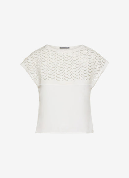  LUISA TOP WHITE - Vesta Donna 