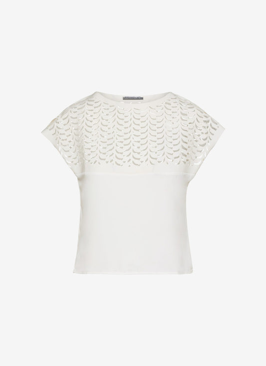  LUISA TOP WHITE - Vesta Donna 