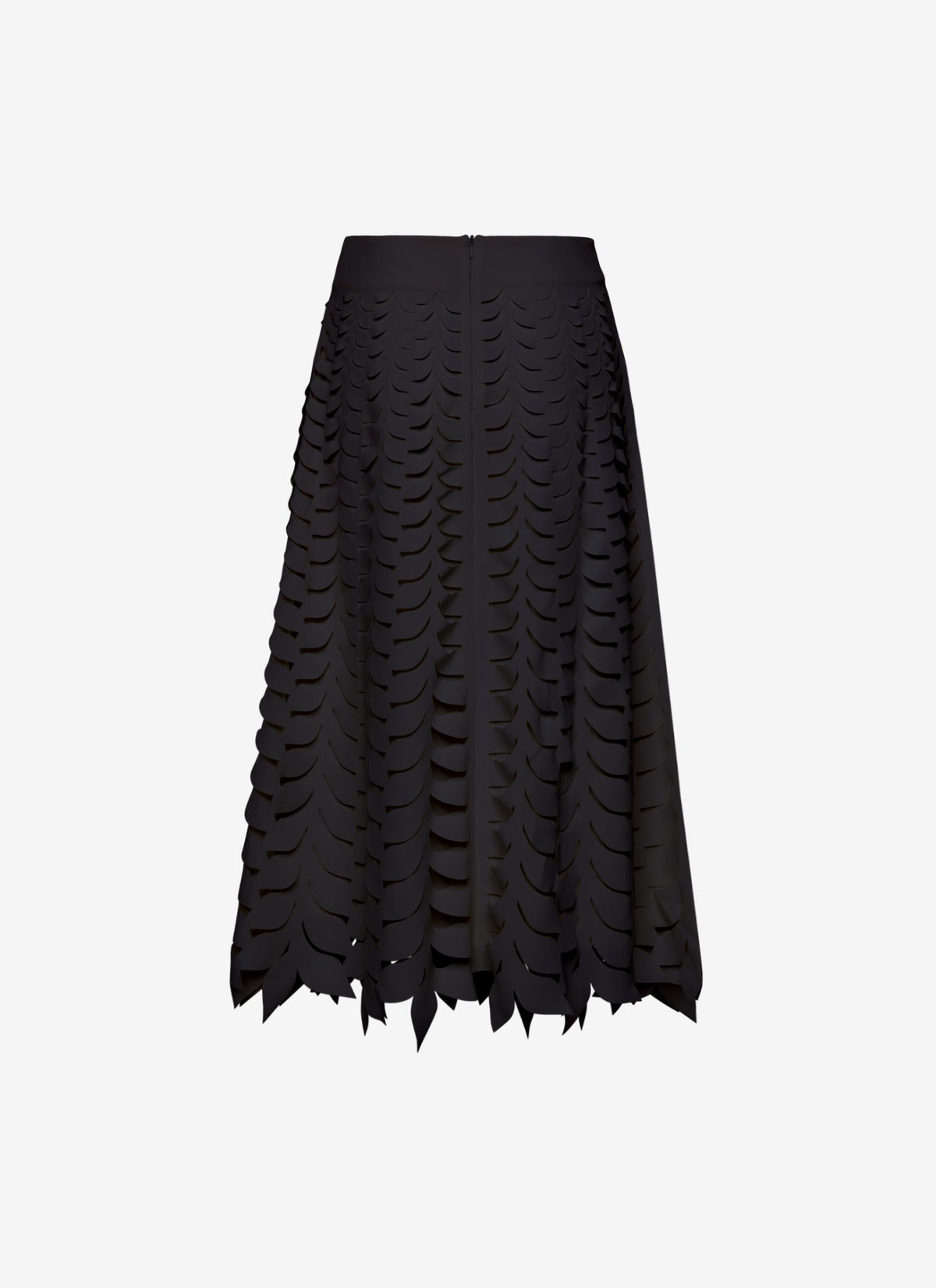  LUISA MIDI SKIRT A-LINE BLACK - Vesta Donna 