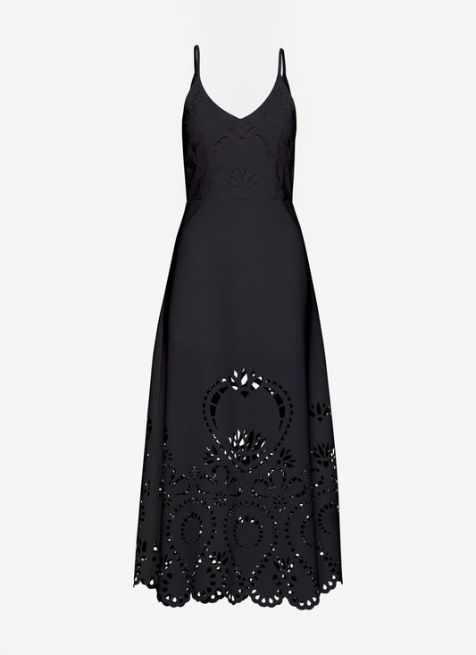  VANESSA MAXI DRESS BLACK - Vesta Donna 
