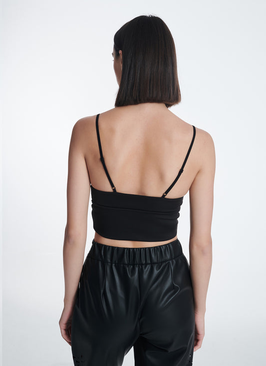  MICHEL TOP BLACK - Vesta Donna 