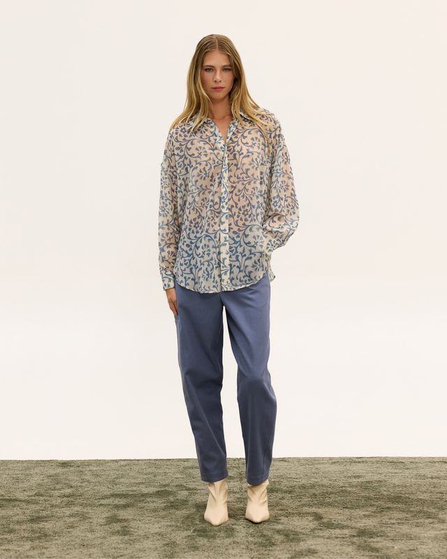  AZURE BLOOM SHIRT - Vesta Donna 