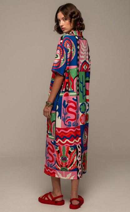  EUPHORIA SHIRT DRESS - Vesta Donna 