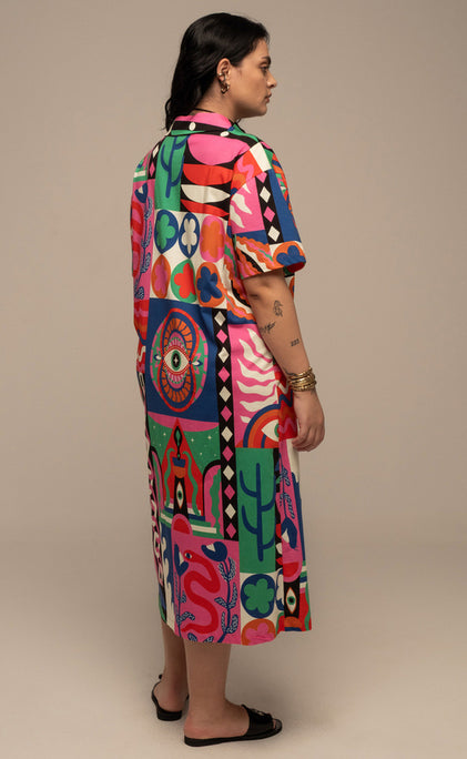  EUPHORIA SHIRT DRESS - Vesta Donna 