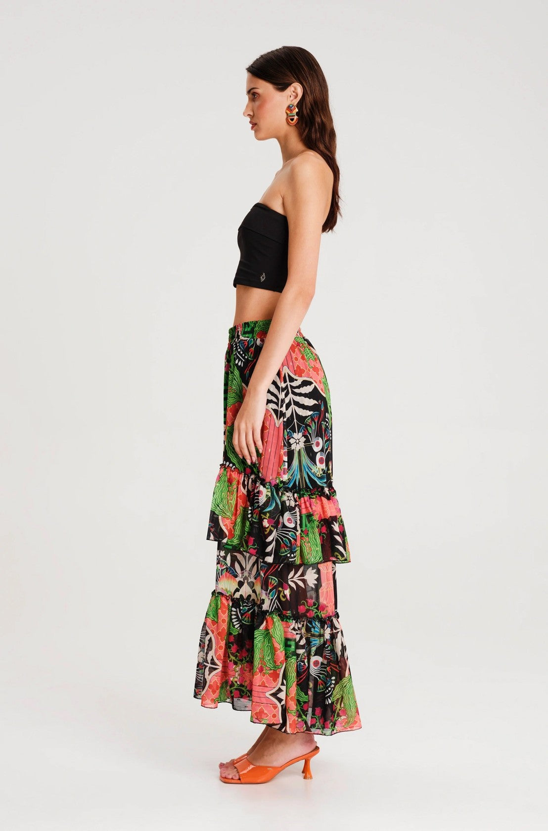  RAINFOREST LONG SKIRT - Vesta Donna 