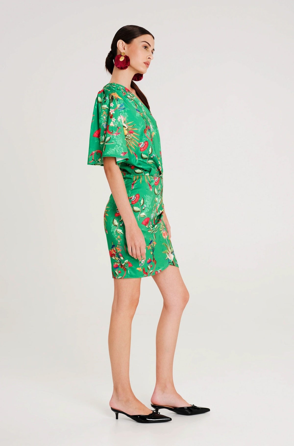  EXOTIC ONE SHOULDER MINI DRESS - Vesta Donna 