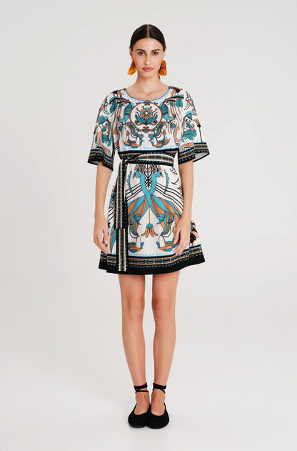  FOUNTAIN SHORT DRESS - Vesta Donna 