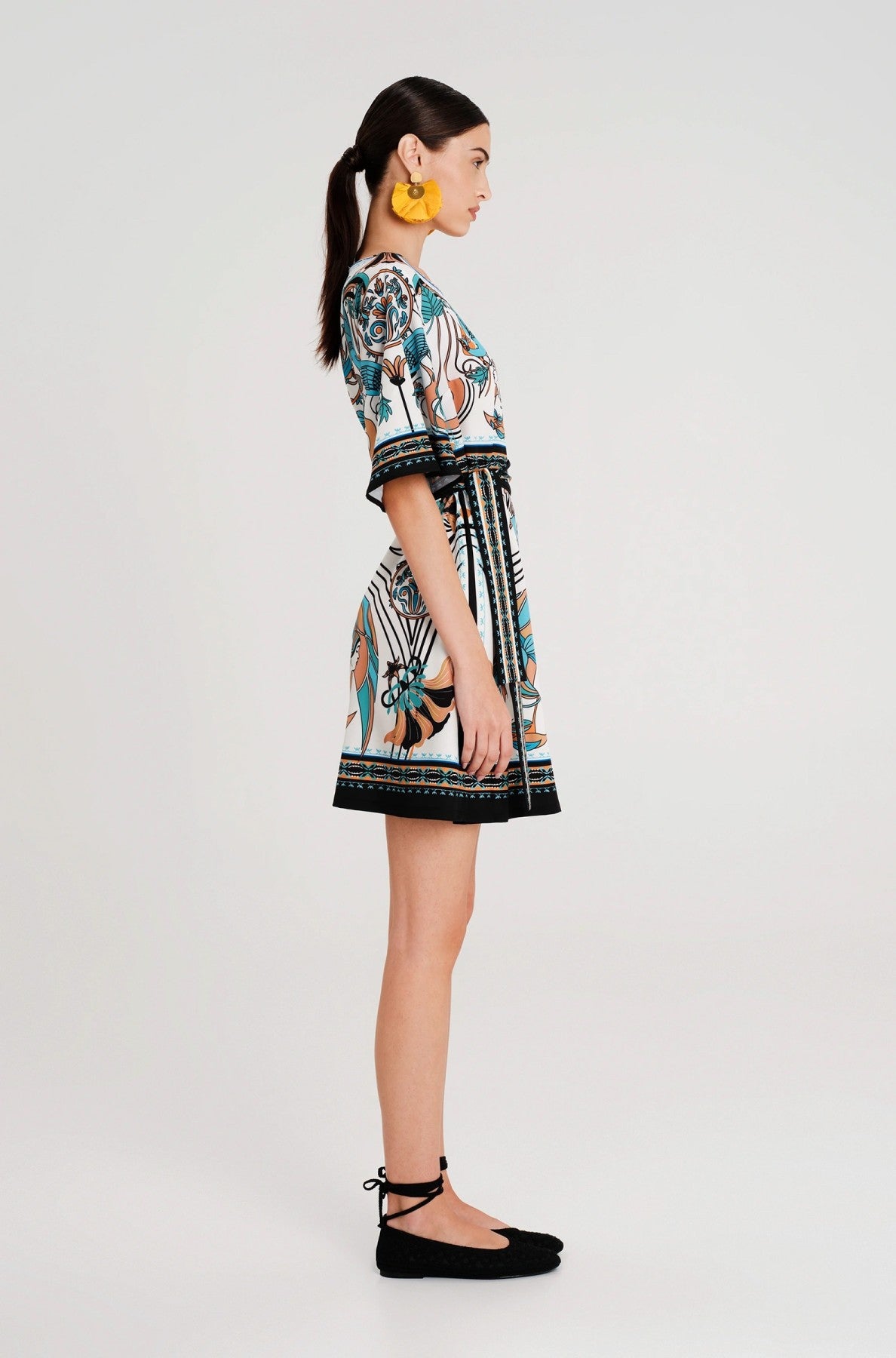  FOUNTAIN SHORT DRESS - Vesta Donna 
