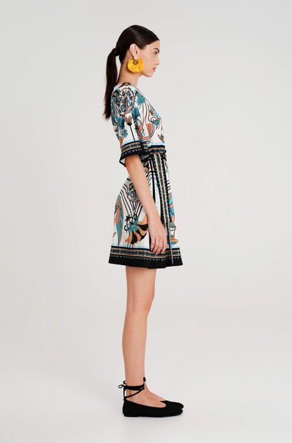  FOUNTAIN SHORT DRESS - Vesta Donna 