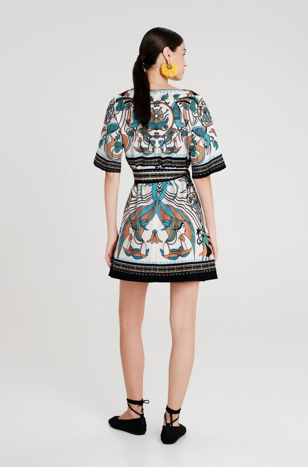  FOUNTAIN SHORT DRESS - Vesta Donna 