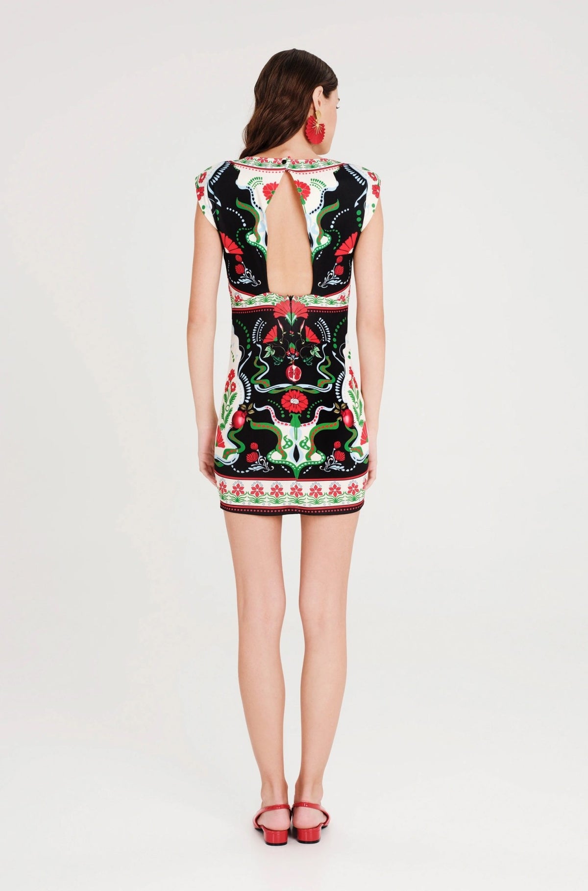  POMEGRANATE BODYCON DRESS - Vesta Donna 