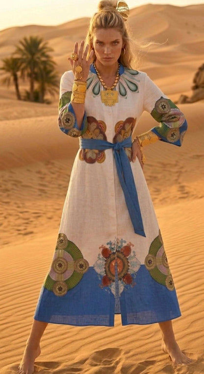  MEDUSSA LONG DRESS - Vesta Donna 