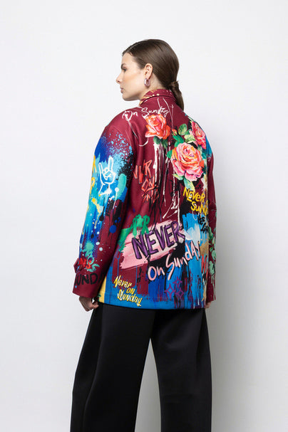  ADIRA JACKET BORDEAUX - Vesta Donna 