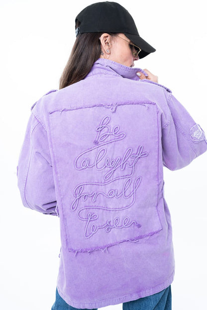  VERTIGO JACKET LILAC - Vesta Donna 