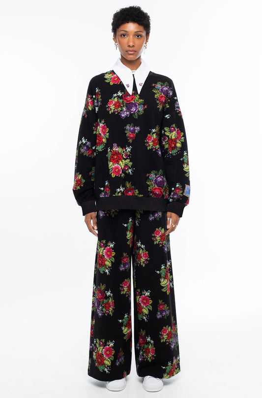  BOUQUET SWEATER - Vesta Donna 